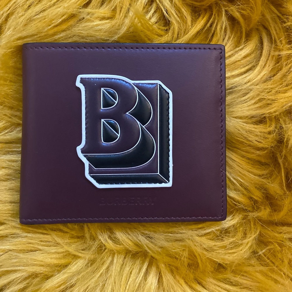 100% Men Burberry Wallet New!